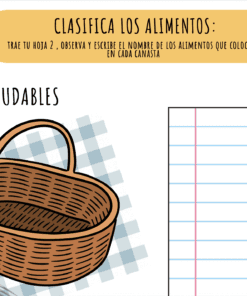 Ilustración de una cesta con la etiqueta 