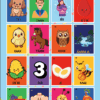 Lotería Mexicana Maya 6 Un colorido cartón de bingo titulado
