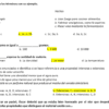 Examenes de Química 5 Hoja de ejercicios de ciencias en español con preguntas de emparejar, rellenar espacios en blanco y de opción múltiple. Las respuestas correctas están resaltadas en amarillo, las opciones con letras están en negrita y algunos espacios en blanco se rellenan con números o frases.