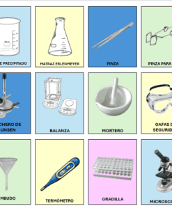Loteria de instrumentos de laboratorio
