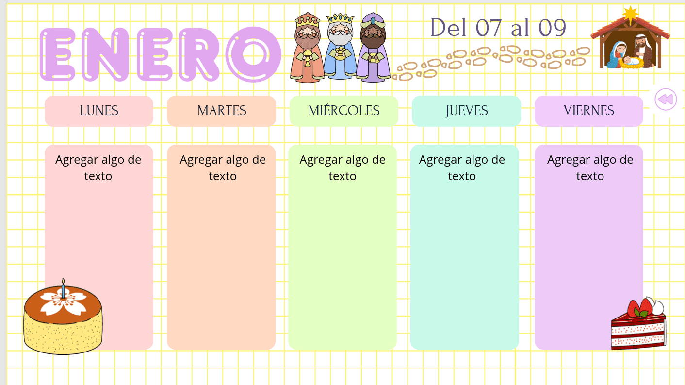 Organizador trimestral en PowerPoint 4 Organizador trimestral en PowerPoint - Image 4