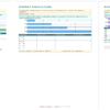Tres hojas de actividades educativas en español sobre fracciones con tablas, diagramas y problemas matemáticos.