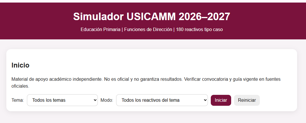 Guía + Simulador Promoción Horizontal USICAMM 2026–2027 | Educación Primaria | Funciones de Dirección 2 Guía + Simulador Promoción Horizontal USICAMM 2026–2027 | Educación Primaria | Funciones de Dirección - Image 2