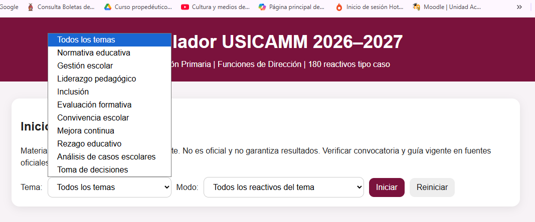 Guía + Simulador Promoción Horizontal USICAMM 2026–2027 | Educación Primaria | Funciones de Dirección 3 Guía + Simulador Promoción Horizontal USICAMM 2026–2027 | Educación Primaria | Funciones de Dirección - Image 3