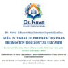 Guía Integral de Preparación para Promoción Horizontal USICAMM 8 Portada de la guía educativa del Dr. Nava para la promoción horizontal de la USICAMM, con detalles del programa y las credenciales.