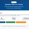 Guía Integral de Preparación para Promoción Horizontal USICAMM 13 Interfaz del simulador offline del Dr. Nava para el profesorado de la USICAMM: muestra instrucciones, opciones de preguntas y comentarios.