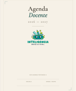 Agenda Docente 2026–2027 | Imprimible para Maestros | Inteligencia Magistral
