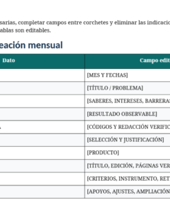 Planeaciones Anuales NEM 1.º de Primaria 2026–2027 | Paquete Integral con 10 Proyectos, Word Editable y PDF 14 Captura de pantalla 2026 07 25 153444