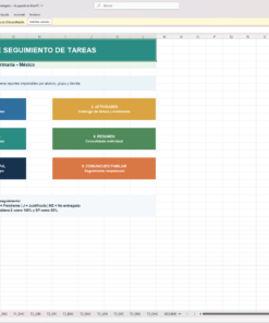 Sistema Profesional de Seguimiento de Tareas para 1.º de Primaria | Excel Automatizado NEM 2022 12 Captura de pantalla 2026 08 04 211201