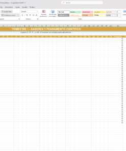 Sistema Profesional de Seguimiento de Tareas para 1.º de Primaria | Excel Automatizado NEM 2022 13 Captura de pantalla 2026 08 04 211211