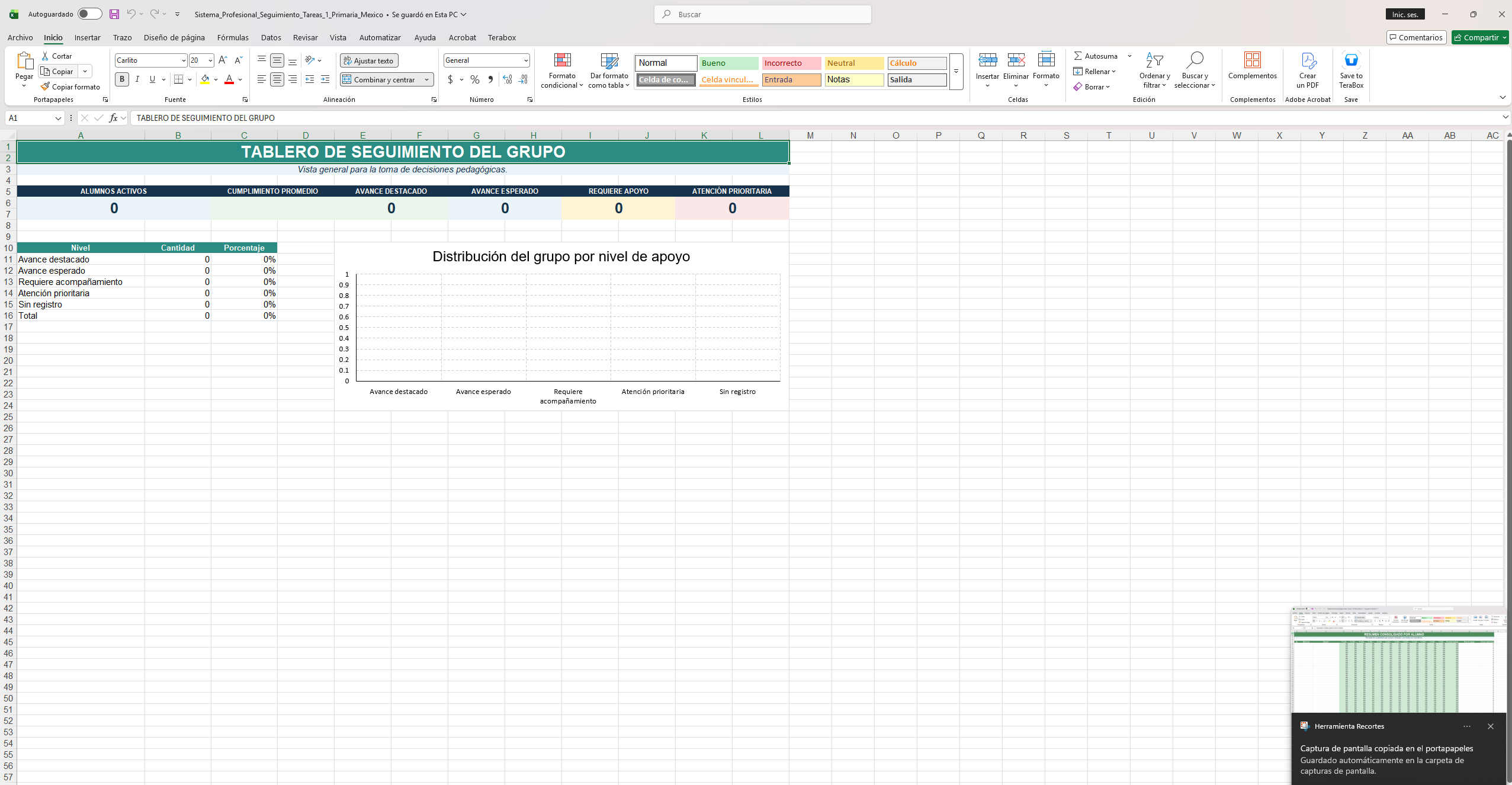 Sistema Profesional de Seguimiento de Tareas para 1.º de Primaria | Excel Automatizado NEM 2022 8 Sistema Profesional de Seguimiento de Tareas para 1.º de Primaria | Excel Automatizado NEM 2022 - Image 8