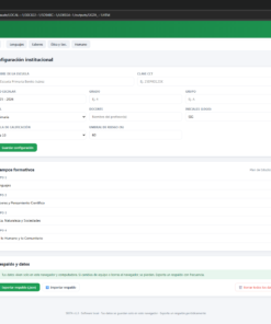 SIGTA – Sistema de Gestión de Tareas Académicas | Registro Automatizado por Alumno, Boletas en PDF y Reportes (Editable · 100% Local) 10 Captura de pantalla 2026 08 05 215154