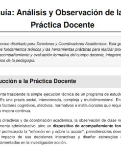Guía para el Análisis y Observación de la Práctica Docente 5 Captura de pantalla 2026 09 01 132817