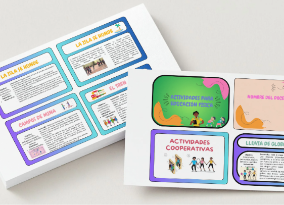 Actividades de Educación Física | Tarjetas Imprimibles 1 Actividades de Educación Física | Tarjetas Imprimibles