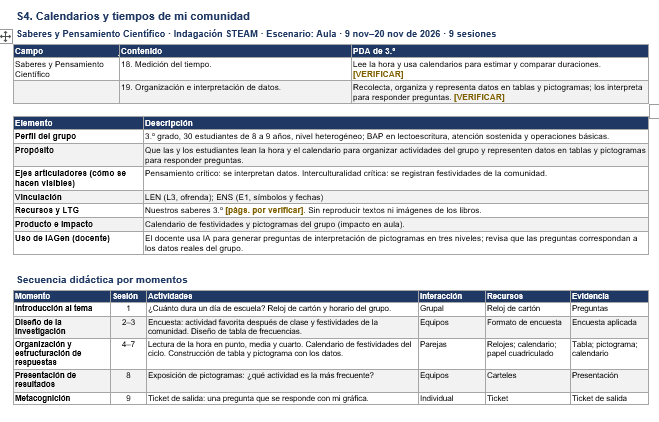 Planeación Anual NEM 3.er Grado de Primaria 2026-2027 | 48 Proyectos por Campo Formativo | Word Editable 6 Vista previa 6 de Planeación Anual NEM 3.er Grado de Primaria 2026-2027 | 48 Proyectos por Campo Formativo | Word Editable