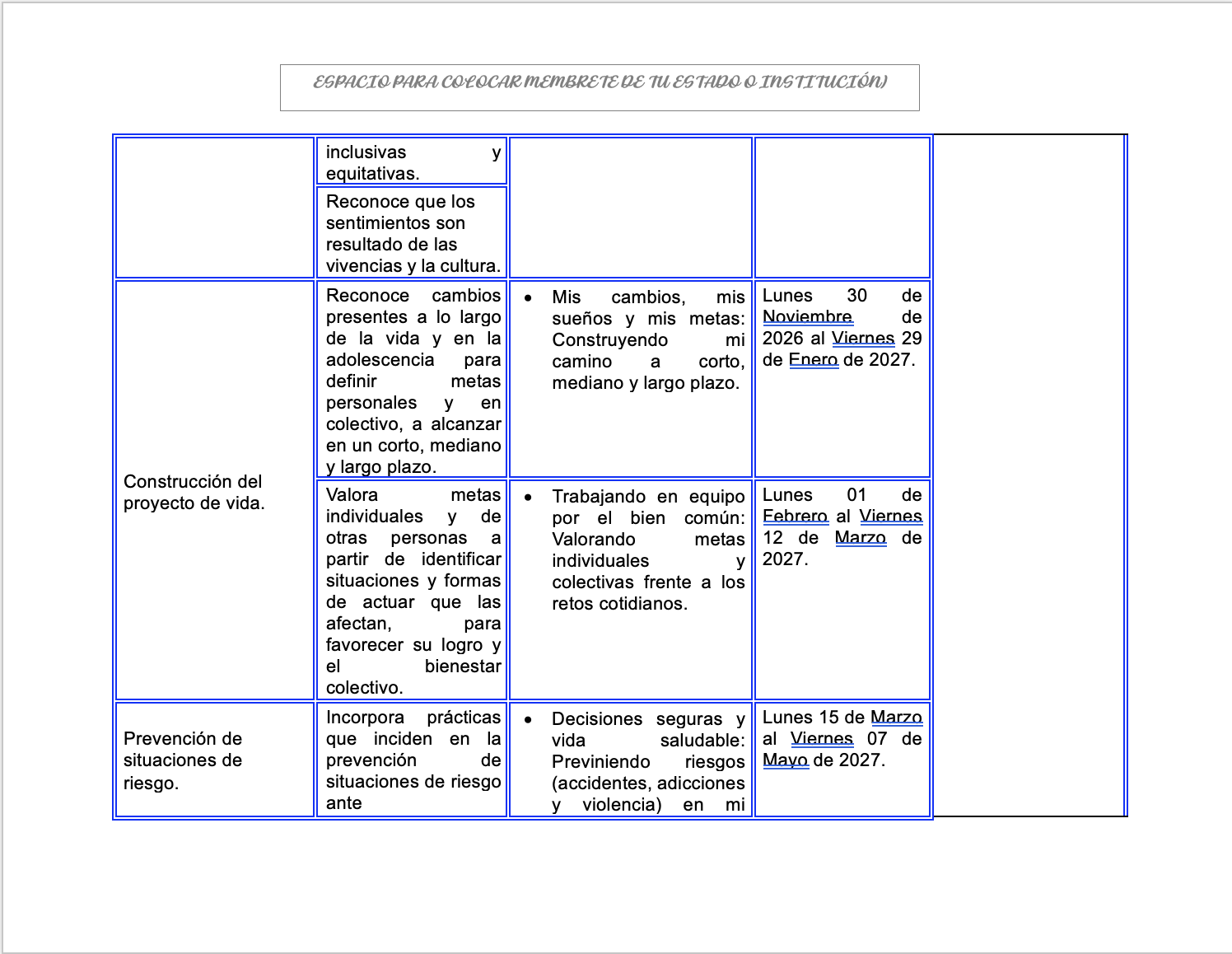Paquete de Planeaciones anuales, Secundaria, Disciplina Tutoría I 18 Paquete de Planeaciones anuales, Secundaria, Disciplina Tutoría I - Imagen 18