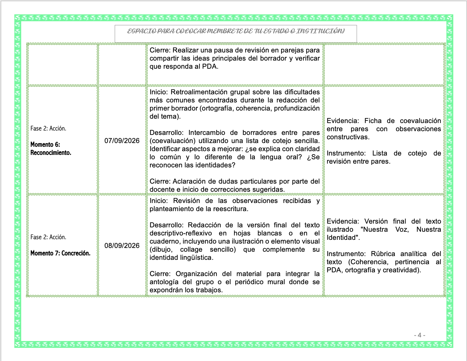 Paquete de Planeaciones anuales, Secundaria, Disciplina Lengua Materna Español I 9 Paquete de Planeaciones anuales, Secundaria, Disciplina Lengua Materna Español I - Imagen 9