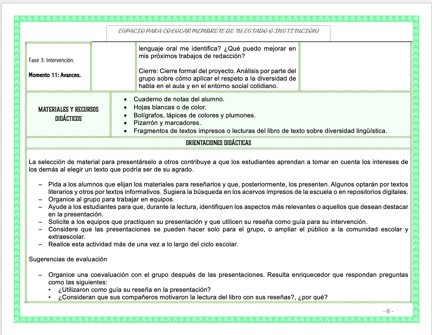 Paquete de Planeaciones anuales, Secundaria, Disciplina Lengua Materna Español I 11 Paquete de Planeaciones anuales, Secundaria, Disciplina Lengua Materna Español I - Imagen 11