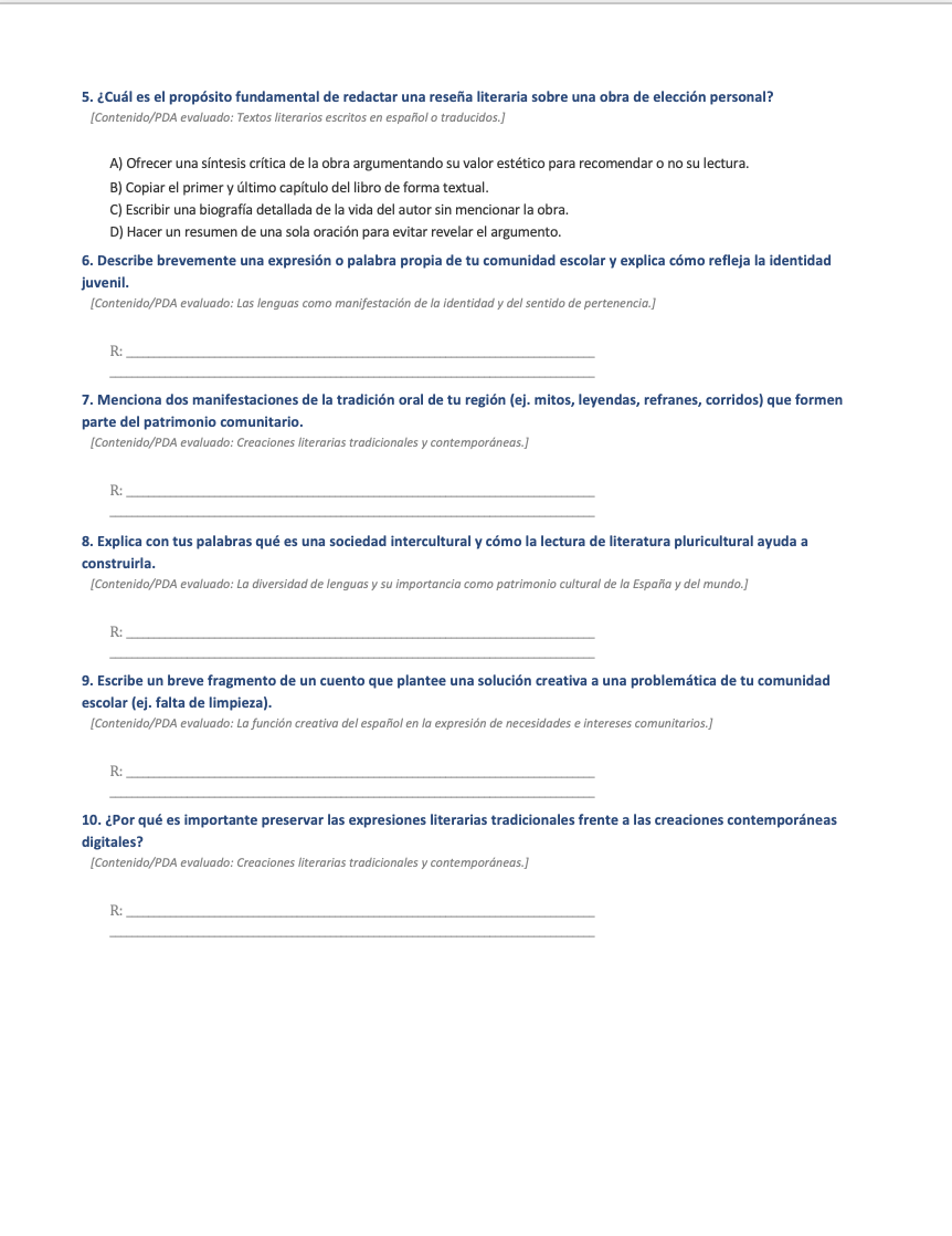 Paquete de Planeaciones anuales, Secundaria, Disciplina Lengua Materna Español I 14 Paquete de Planeaciones anuales, Secundaria, Disciplina Lengua Materna Español I - Imagen 14