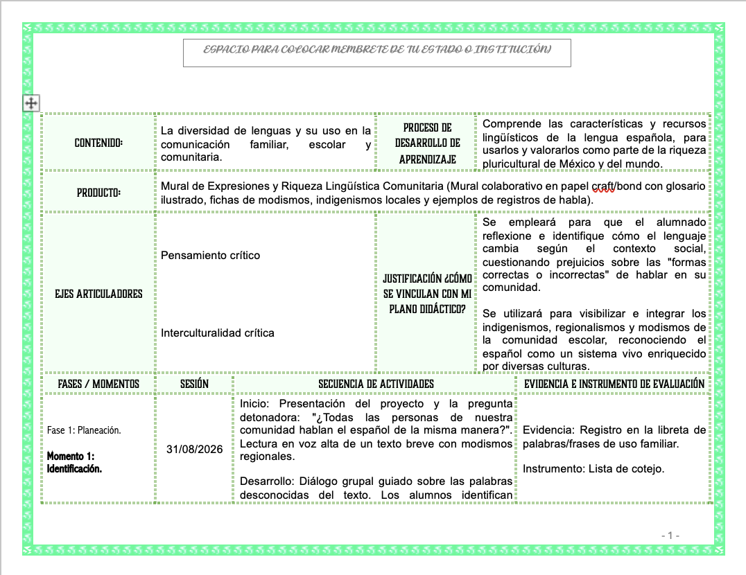 Paquete de Planeaciones anuales, Secundaria, Disciplina Lengua Materna Español II 6 Paquete de Planeaciones anuales, Secundaria, Disciplina Lengua Materna Español II - Imagen 6