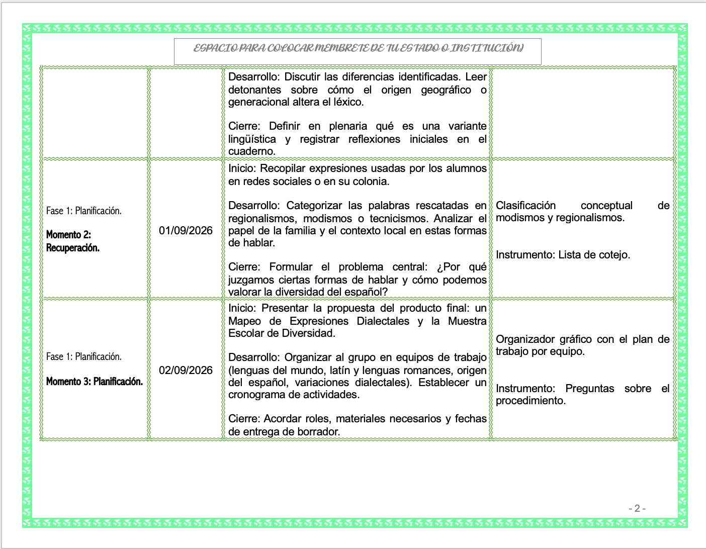 Paquete de Planeaciones anuales, Secundaria, Disciplina Lengua Materna Español III 7 Paquete de Planeaciones anuales, Secundaria, Disciplina Lengua Materna Español III - Imagen 7