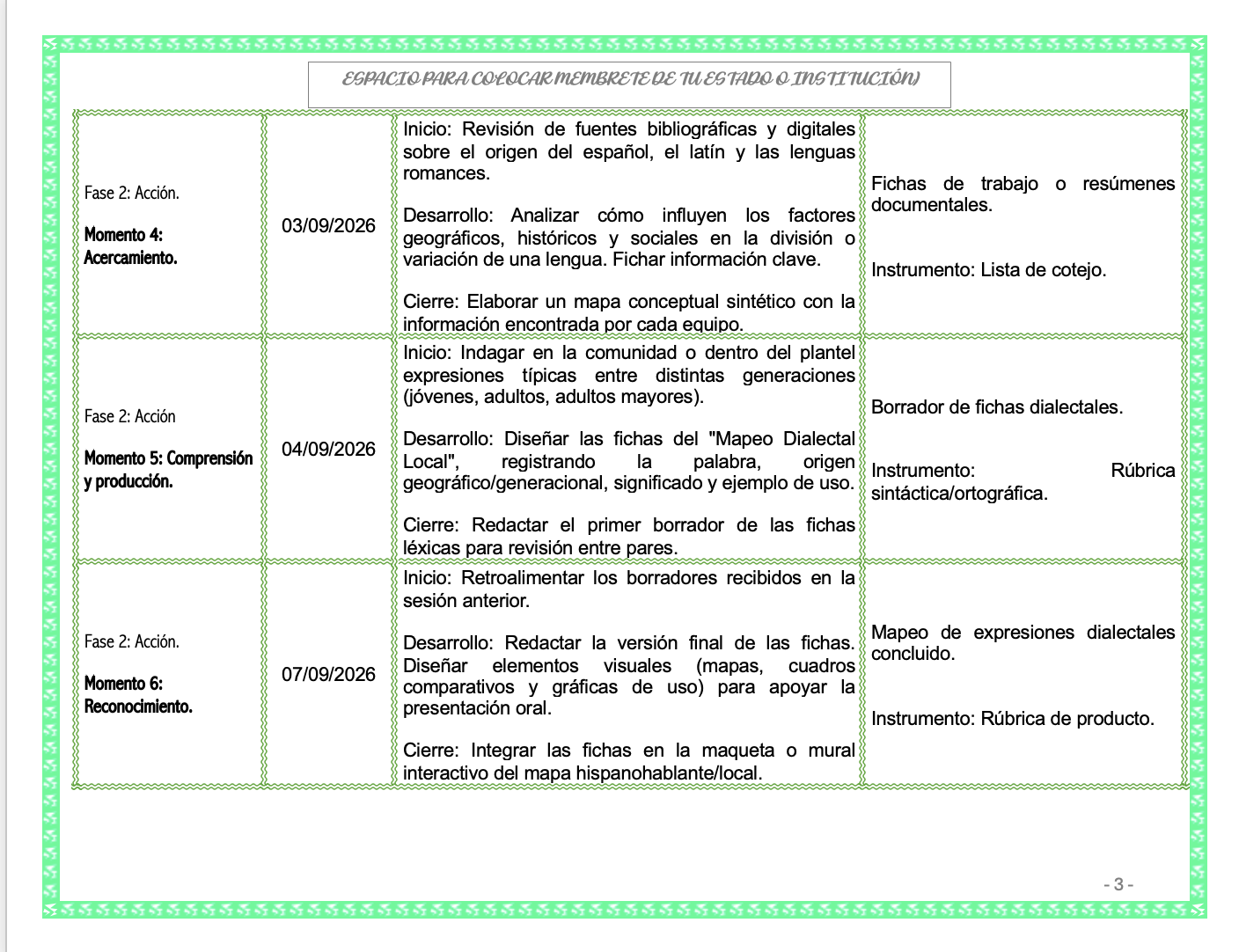 Paquete de Planeaciones anuales, Secundaria, Disciplina Lengua Materna Español III 8 Paquete de Planeaciones anuales, Secundaria, Disciplina Lengua Materna Español III - Imagen 8