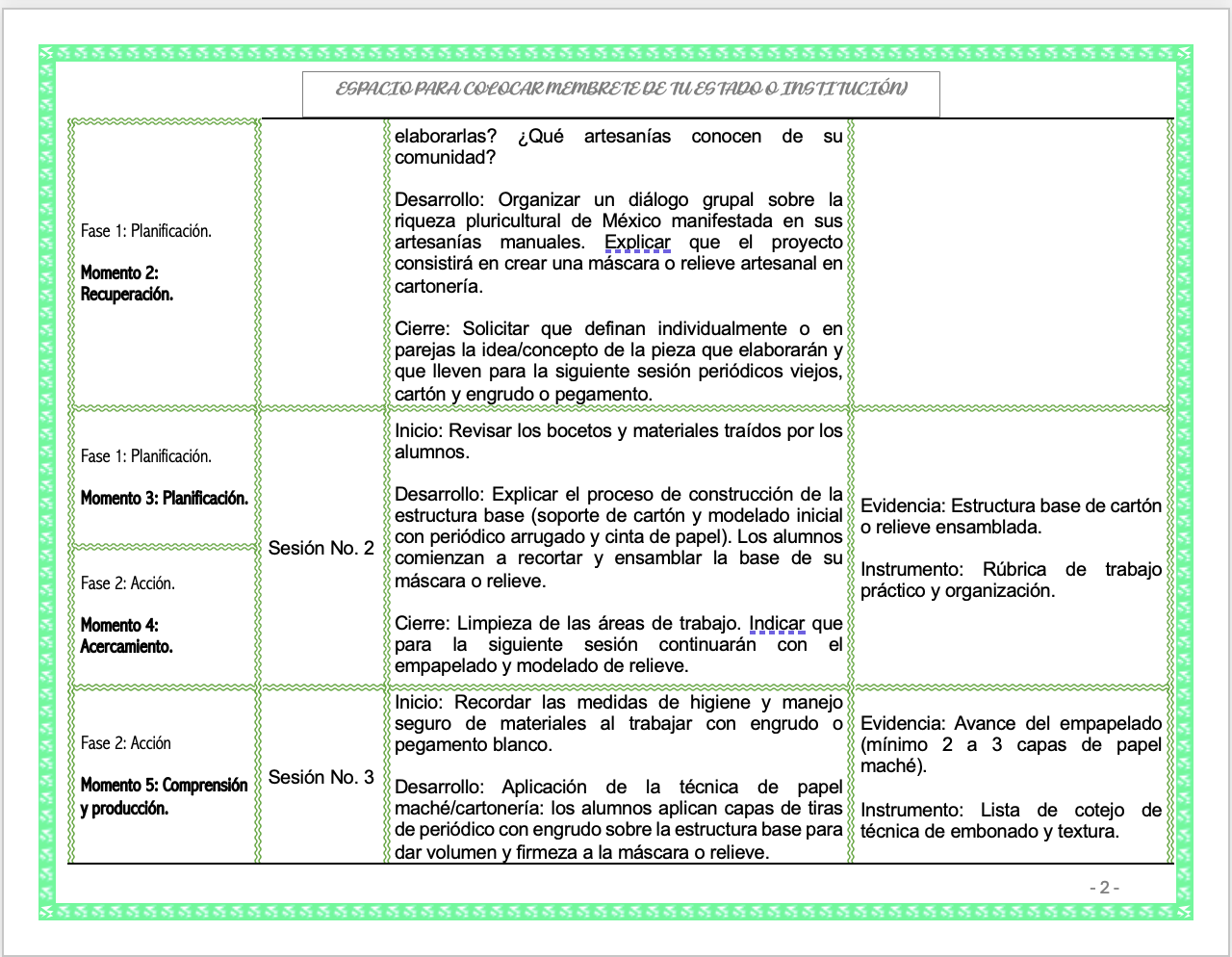 Paquete de Planeaciones anuales, Secundaria, Disciplina Artes III 7 Paquete de Planeaciones anuales, Secundaria, Disciplina Artes III - Imagen 7