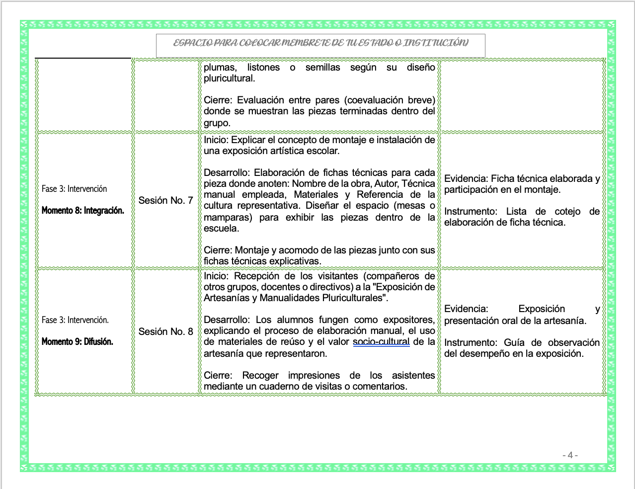 Paquete de Planeaciones anuales, Secundaria, Disciplina Artes III 9 Paquete de Planeaciones anuales, Secundaria, Disciplina Artes III - Imagen 9