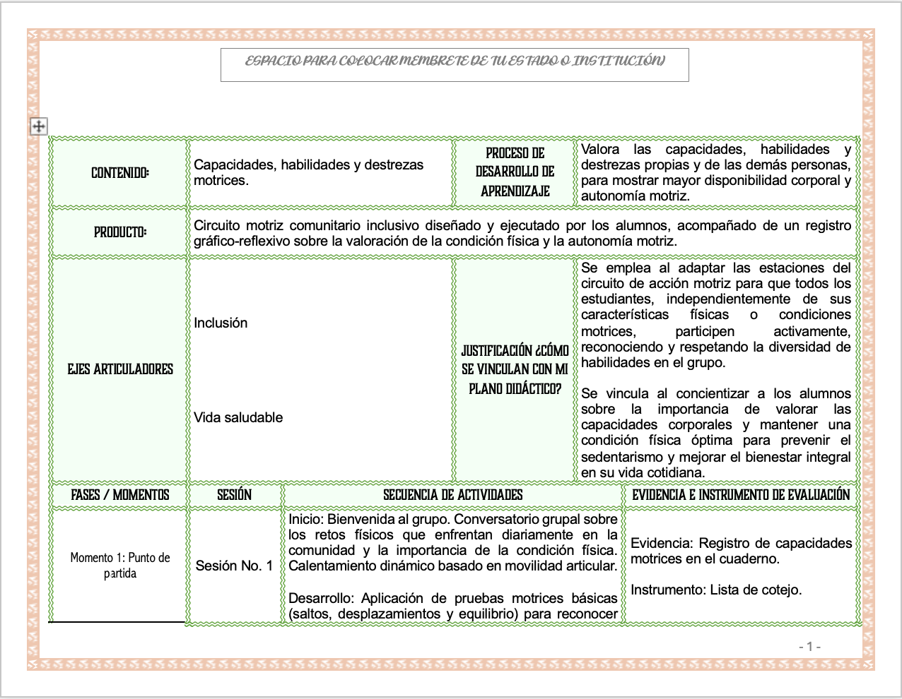 Paquete de Planeaciones anuales, Secundaria, Disciplina Educación Física III 6 Paquete de Planeaciones anuales, Secundaria, Disciplina Educación Física III - Imagen 6