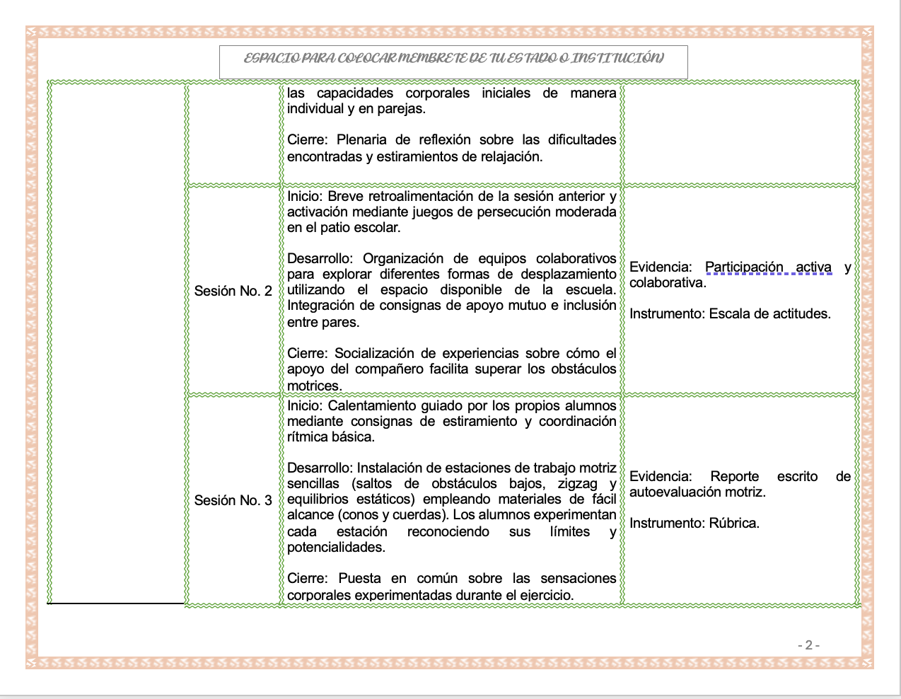 Paquete de Planeaciones anuales, Secundaria, Disciplina Educación Física III 7 Paquete de Planeaciones anuales, Secundaria, Disciplina Educación Física III - Imagen 7