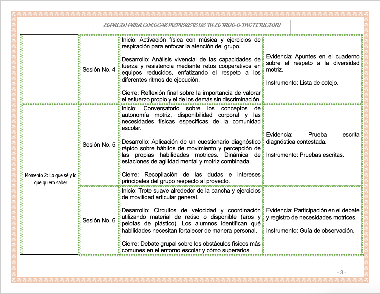Paquete de Planeaciones anuales, Secundaria, Disciplina Educación Física III 8 Paquete de Planeaciones anuales, Secundaria, Disciplina Educación Física III - Imagen 8
