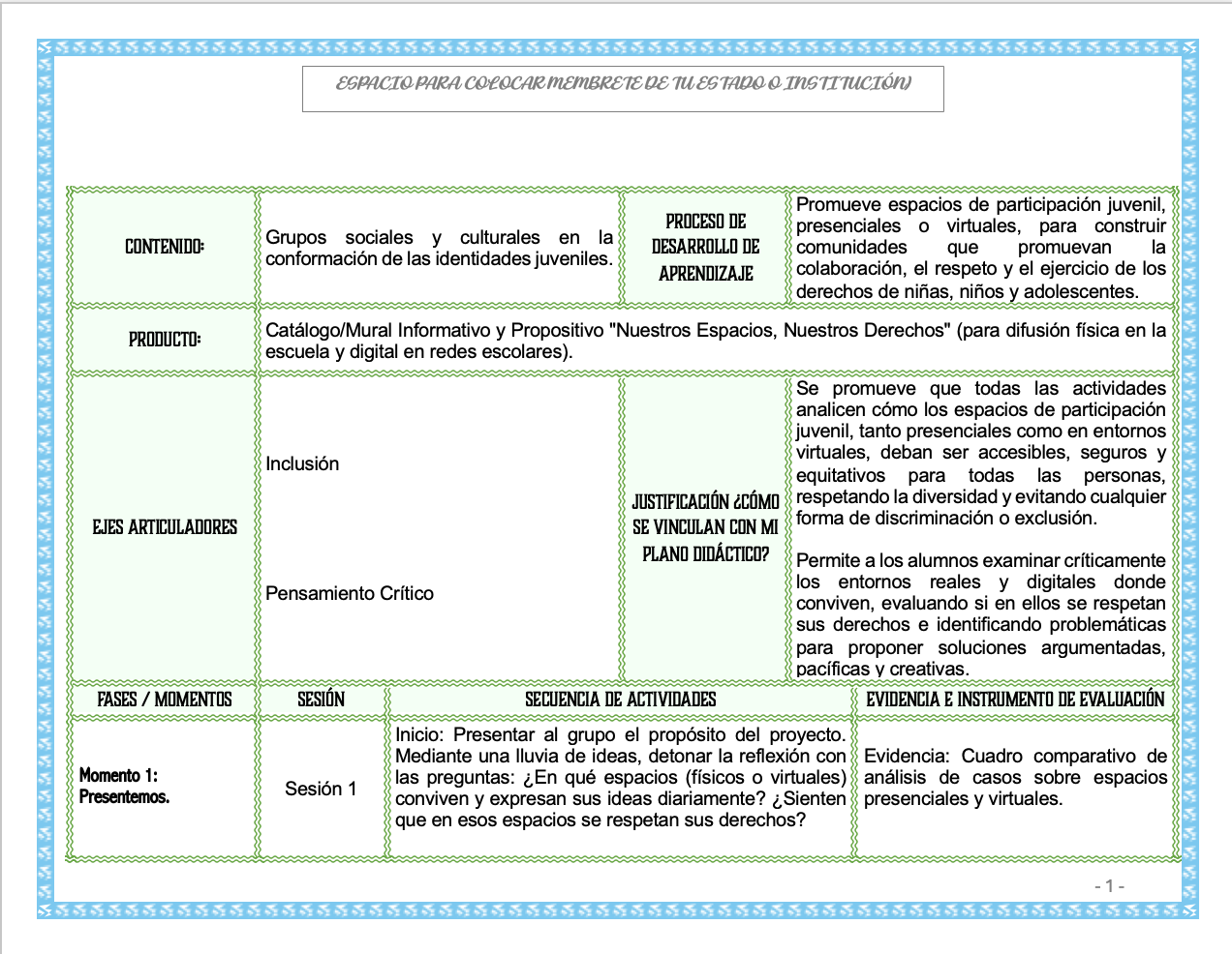 Paquete de Planeaciones anuales, Secundaria, Disciplina Formación Cívica y Ética III 6 Paquete de Planeaciones anuales, Secundaria, Disciplina Formación Cívica y Ética III - Imagen 6