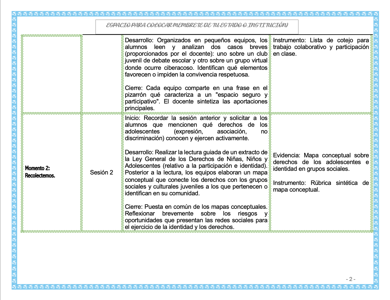 Paquete de Planeaciones anuales, Secundaria, Disciplina Formación Cívica y Ética III 7 Paquete de Planeaciones anuales, Secundaria, Disciplina Formación Cívica y Ética III - Imagen 7