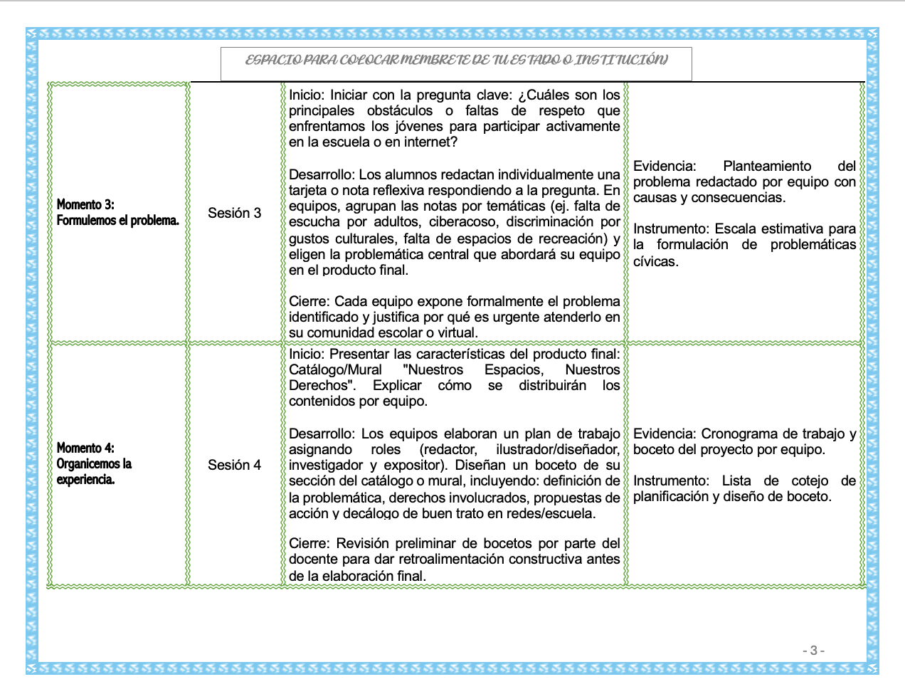 Paquete de Planeaciones anuales, Secundaria, Disciplina Formación Cívica y Ética III 8 Paquete de Planeaciones anuales, Secundaria, Disciplina Formación Cívica y Ética III - Imagen 8