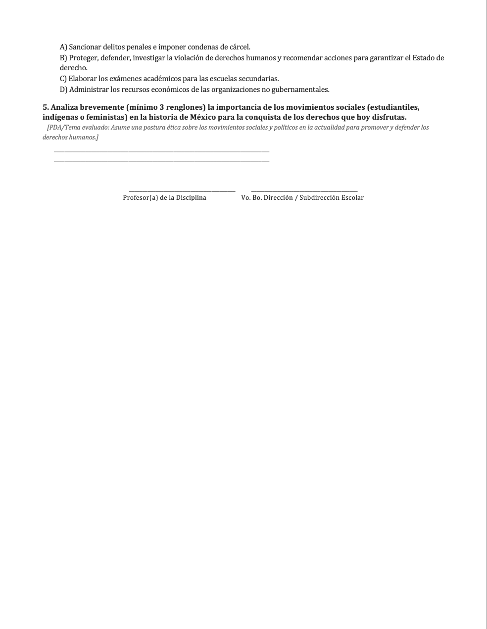 Paquete de Planeaciones anuales, Secundaria, Disciplina Formación Cívica y Ética III 16 Paquete de Planeaciones anuales, Secundaria, Disciplina Formación Cívica y Ética III - Imagen 16