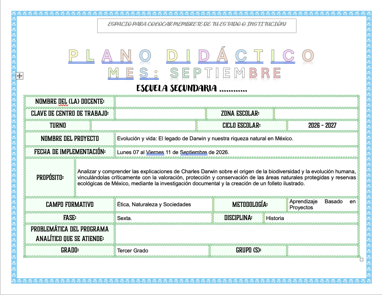 Paquete de Planeaciones anuales, Secundaria, Disciplina História III 3 Paquete de Planeaciones anuales, Secundaria, Disciplina História III - Imagen 3
