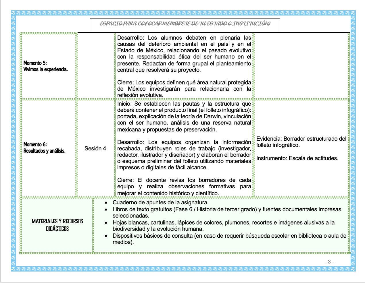 Paquete de Planeaciones anuales, Secundaria, Disciplina História III 6 Paquete de Planeaciones anuales, Secundaria, Disciplina História III - Imagen 6