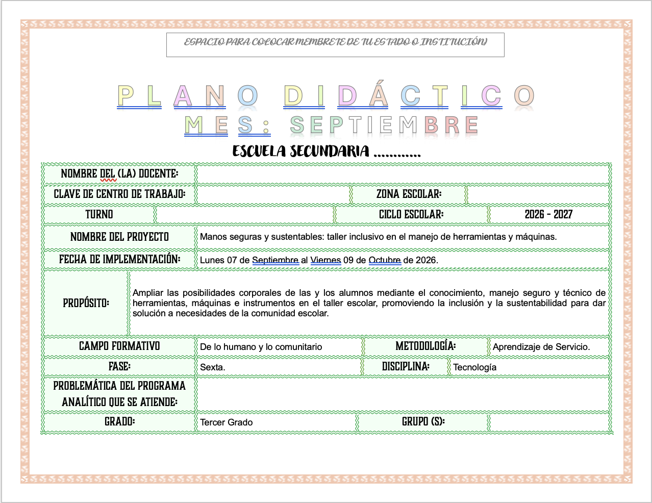 Paquete de Planeaciones anuales, Secundaria, Disciplina Tecnología III 5 Paquete de Planeaciones anuales, Secundaria, Disciplina Tecnología III - Imagen 5