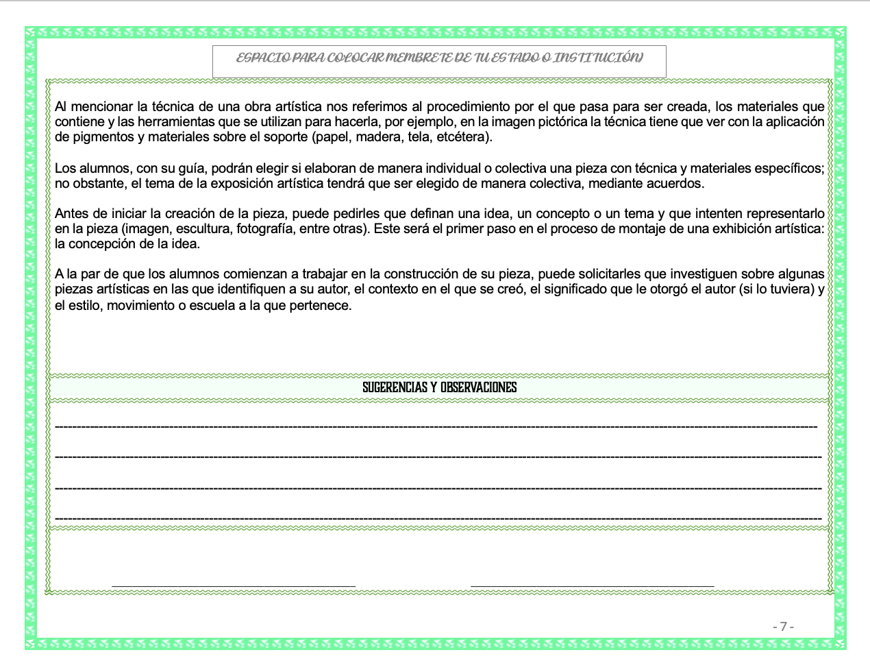 Paquete de Planeaciones anuales, Secundaria, Disciplina Artes II 10 Paquete de Planeaciones anuales, Secundaria, Disciplina Artes II - Imagen 10