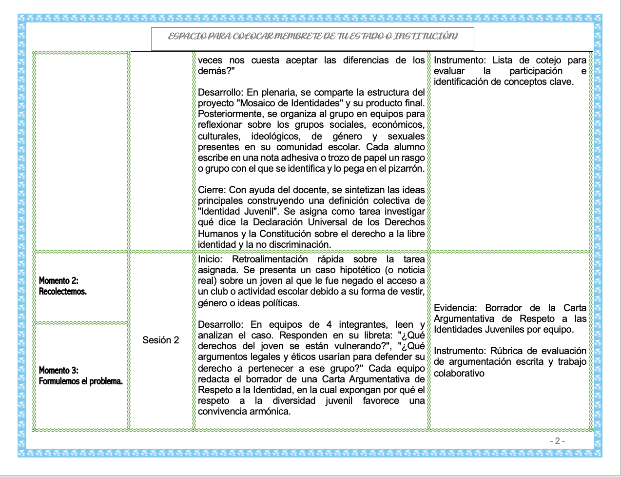 Paquete de Planeaciones anuales, Secundaria, Disciplina Formación Cívica y Ética II 7 Paquete de Planeaciones anuales, Secundaria, Disciplina Formación Cívica y Ética II - Imagen 7