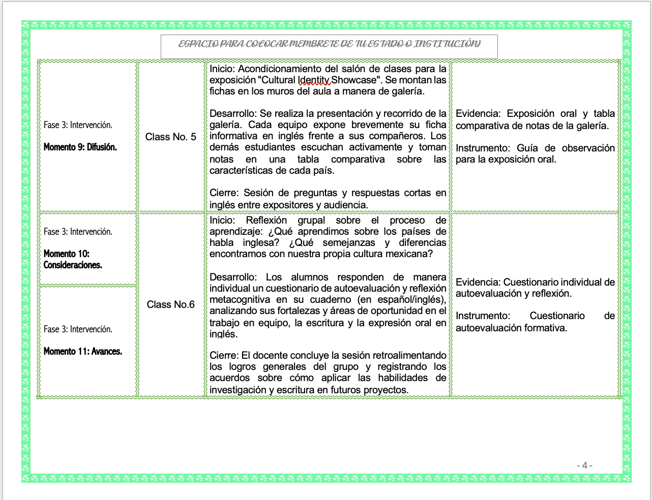 Paquete de Planeaciones anuales, Secundaria, Disciplina Lengua Extranjera Inglés II 9 Paquete de Planeaciones anuales, Secundaria, Disciplina Lengua Extranjera Inglés II - Imagen 9