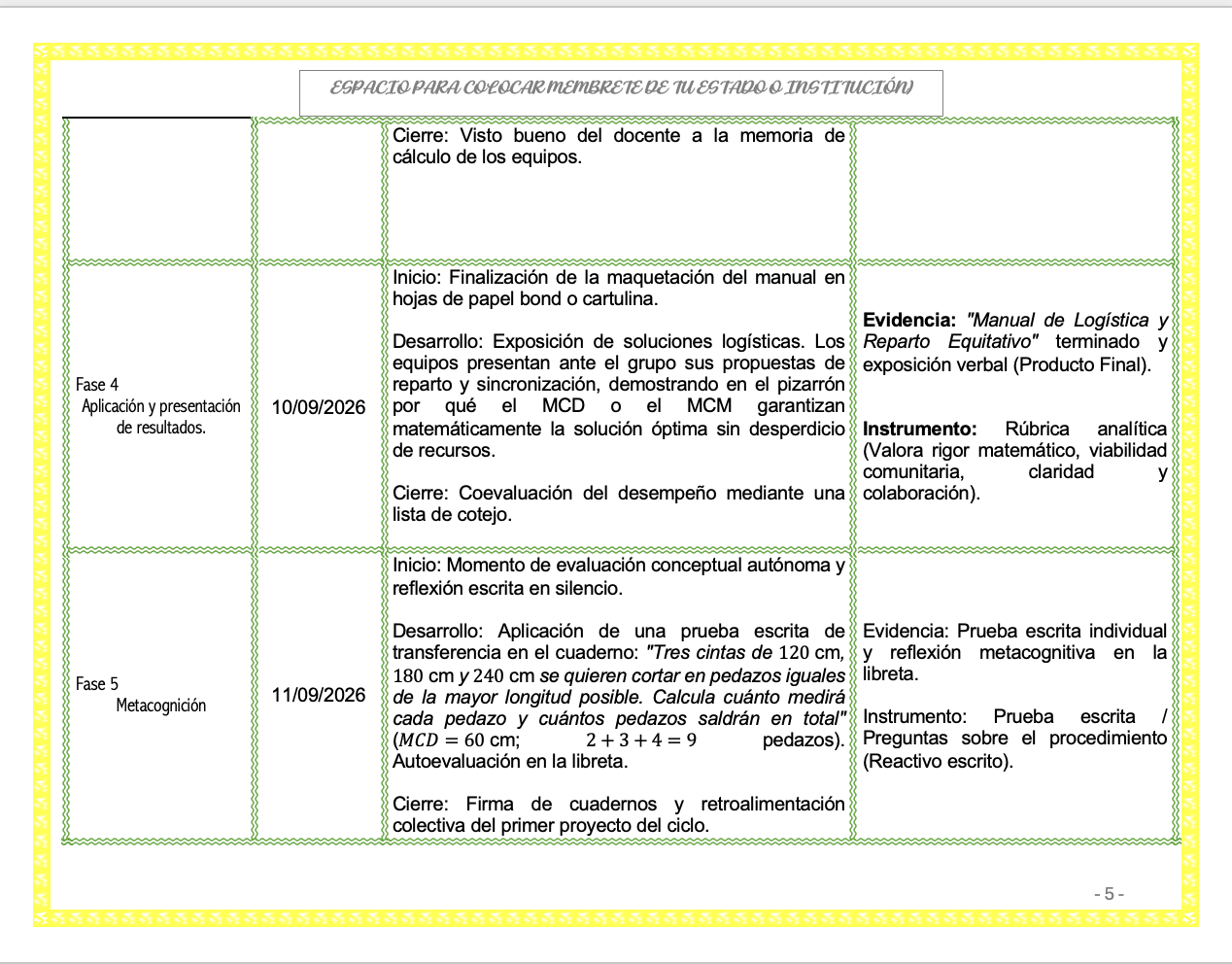 Paquete de Planeaciones anuales, Secundaria, Disciplina Matemáticas II 10 Paquete de Planeaciones anuales, Secundaria, Disciplina Matemáticas II - Imagen 10