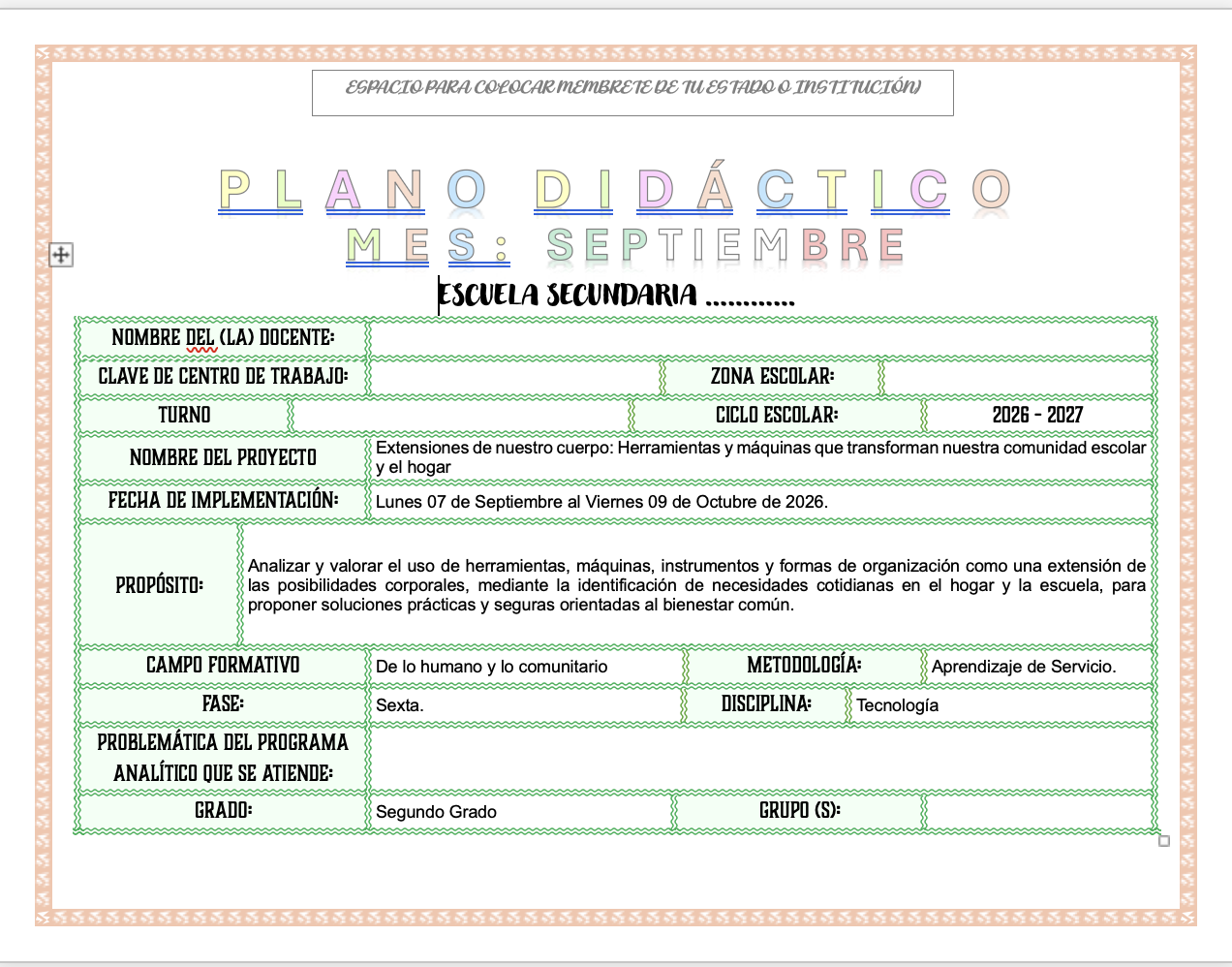 Paquete de Planeaciones anuales, Secundaria, Disciplina Tecnología II 5 Paquete de Planeaciones anuales, Secundaria, Disciplina Tecnología II - Imagen 5