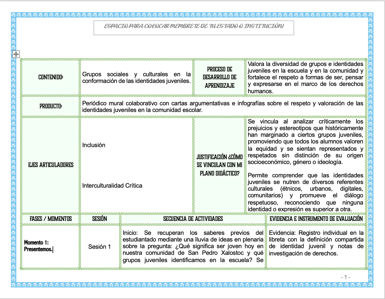 Paquete de Planeaciones anuales, Secundaria, Disciplina Formación Cívica y Ética I 6 Paquete de Planeaciones anuales, Secundaria, Disciplina Formación Cívica y Ética I - Imagen 6
