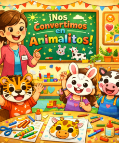 PROYECTO Preescolar y Primaria “Nos convertimos en Animalitos” NEM + 70 Máscaras recortables de Regalo 13 ChatGPT Image 17 feb 2026 11 35 14 p.m