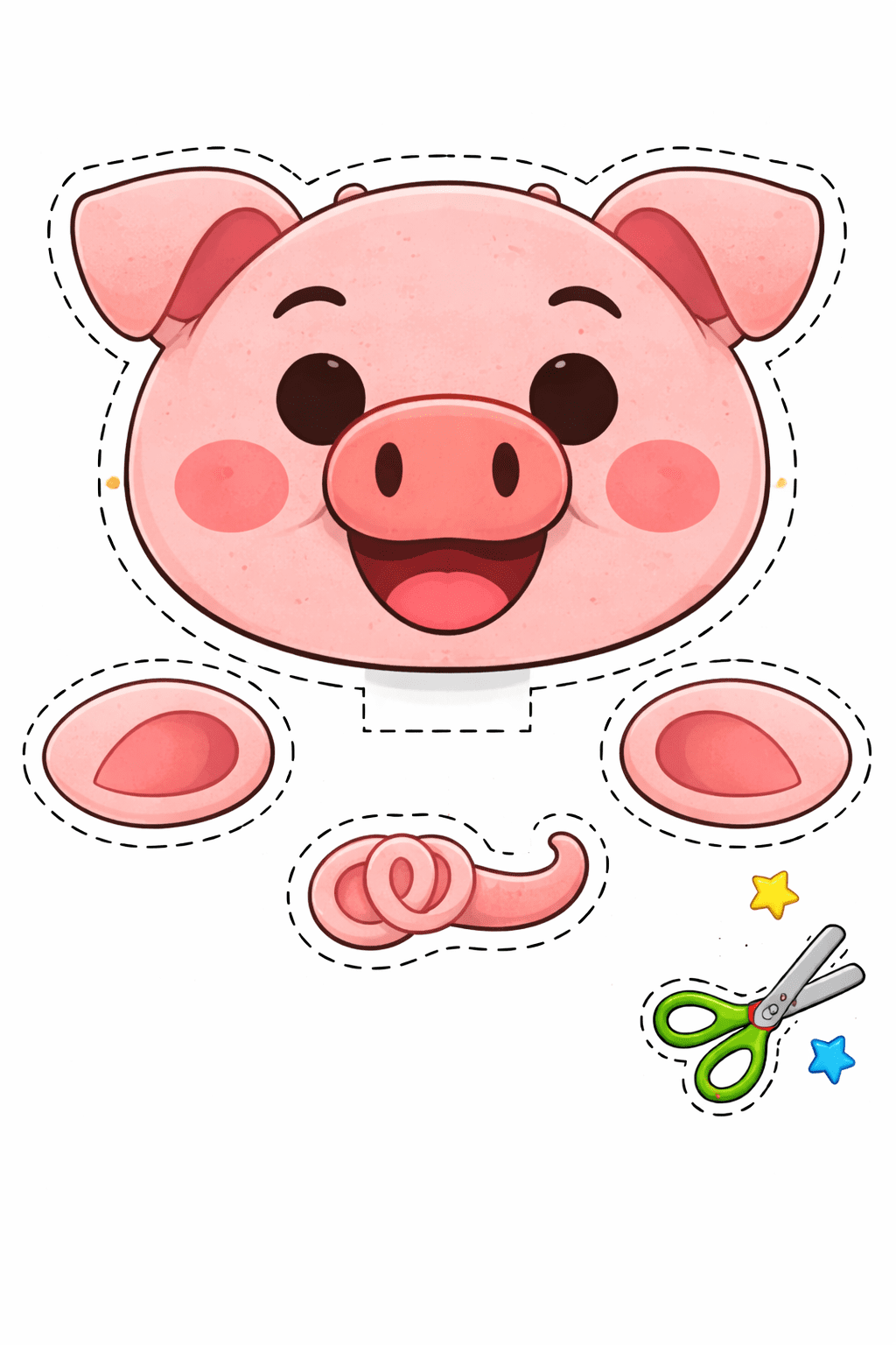 PROYECTO Preescolar y Primaria “Nos convertimos en Animalitos” NEM + 70 Máscaras recortables de Regalo 10 PROYECTO Preescolar y Primaria “Nos convertimos en Animalitos” NEM + 70 Máscaras recortables de Regalo - Image 10