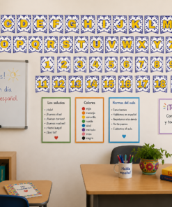Alfabeto en Español | Decoración de Aula | Talavera Mexicana | Classroom Decor