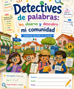Detectives de palabras: leo, observo y descubro mi comunidad