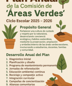 Plan Anual de la Comisión de “Áreas Verdes Escolares” 2025 – 2026