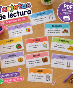 Tarjetas de lectura de oraciones cortas 5 ChatGPT Image Jul 19 2026 06 05 13 PM